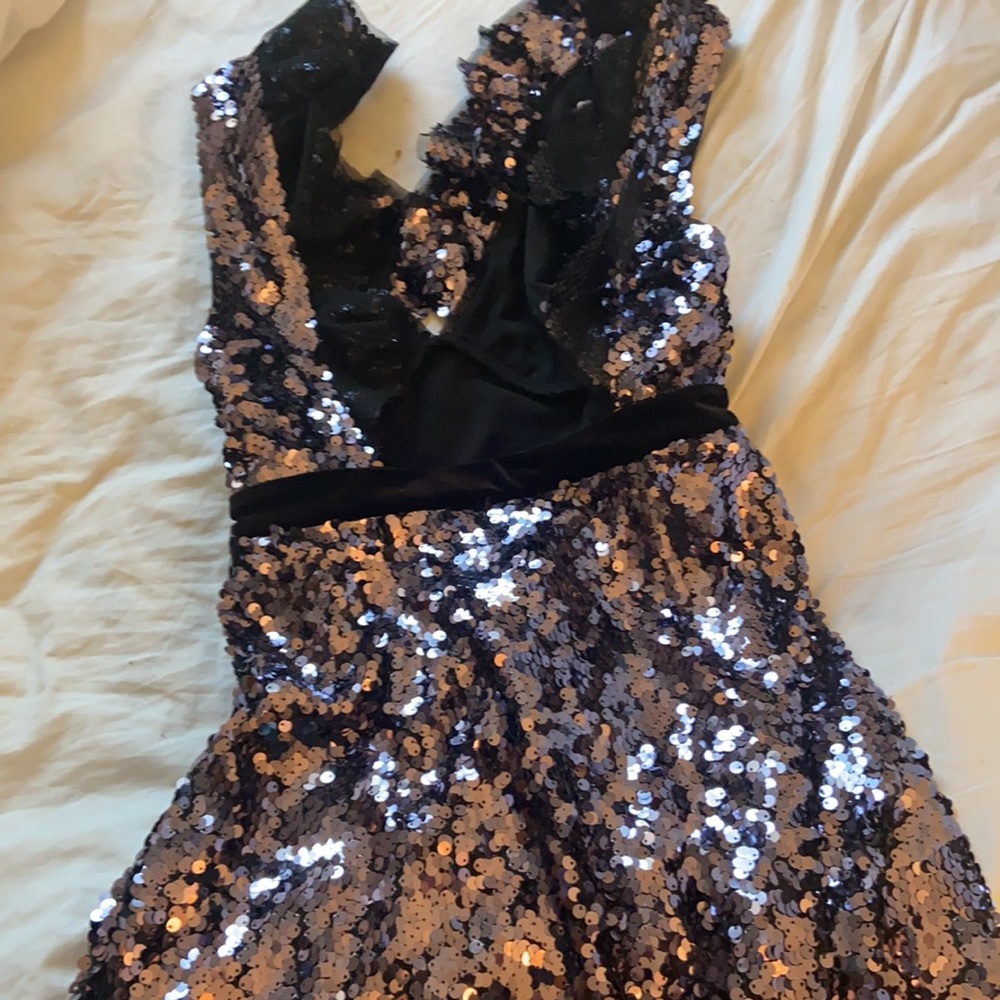 Free People Sequin Siron Mini Dress - Picture 4 of 7
